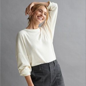 Jenni Kayne Boyfriend Long-Sleeve Tee - NWT (size small)